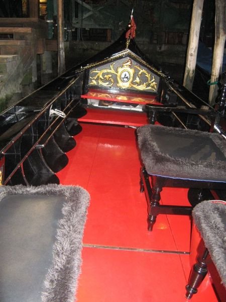 Inside our Gondola