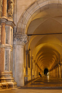 Ducale Palace Arch walkway