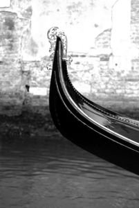 Gondola in Black & White