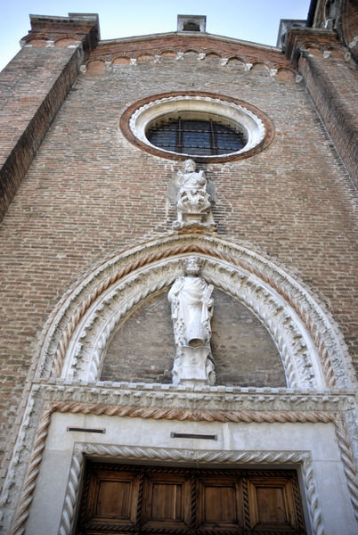 Entrance of Frari Church