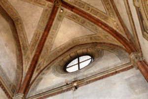 Ceiling detail in San Marco corner 