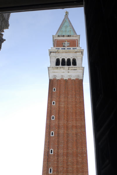 Campanile from the exit of Ducale Palace