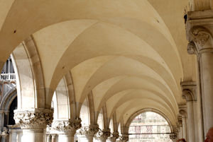 Archway along Ducale Palace
