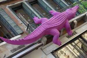 Giant Purple Alligator