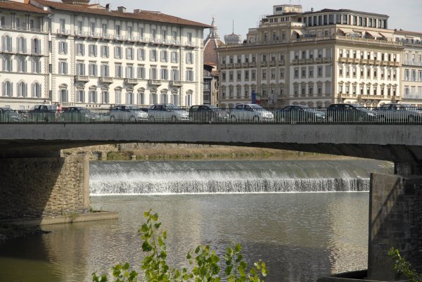 Arno River Water Control falls