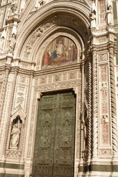 Front doors to the Duomo Church