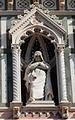 Statue in the Duomo facade