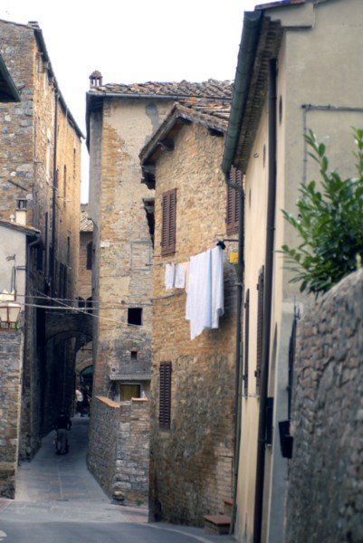Back alleys of San Gimignano