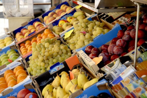 Open Market Fruit Stand
