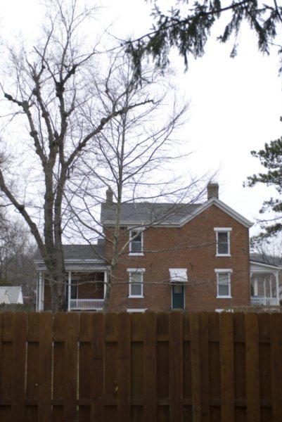 Old Colonial Style Brick House