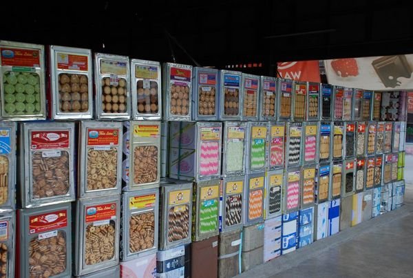 A Wall Of Sweets and Cookies