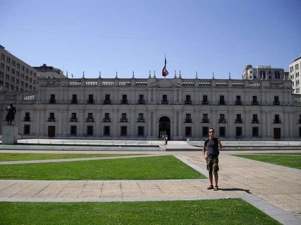 Goverment Palace in Santiago