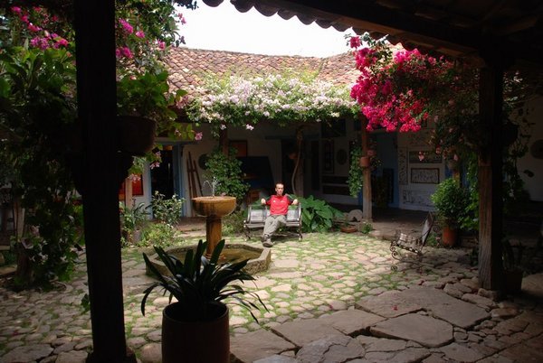 Villa De Leyva Courtyard
