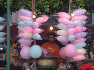 candy floss stand