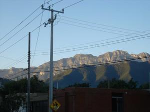 Monterrey mountains on a muerto morning