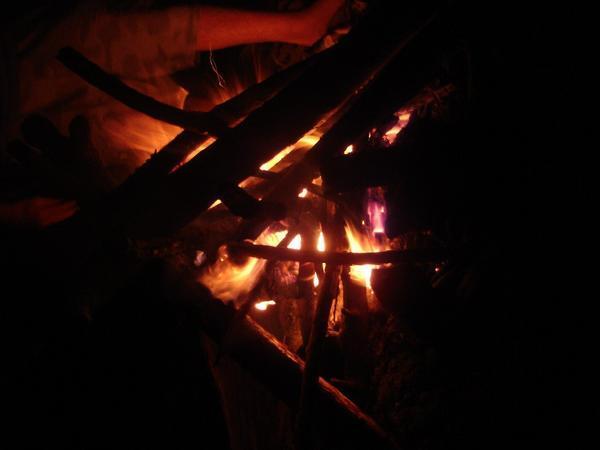 bonfires on the beach