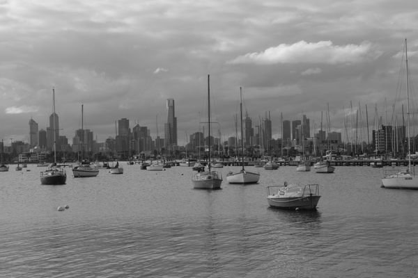 Melbourne and boats