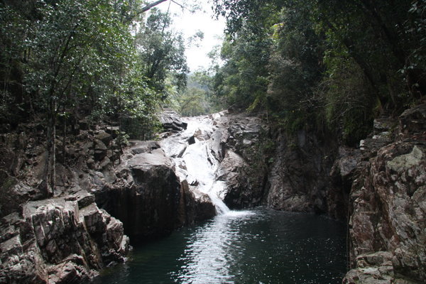 A swimming hole