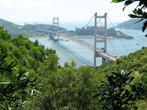 The Tsing Ma Bridge 