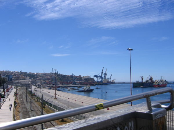 the ocean and port