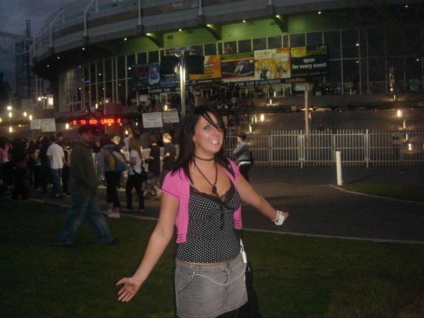 me at the rod laver arena