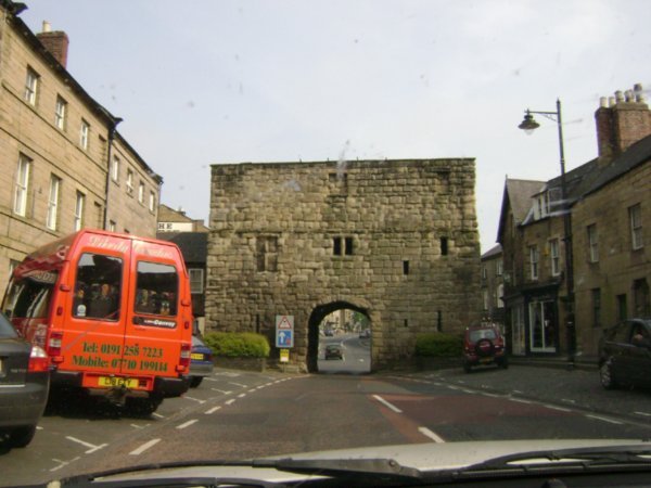Alnwick old town gate