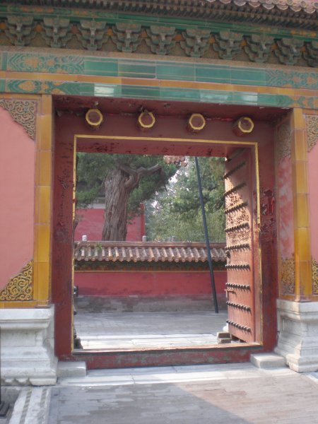Doorway into the Forbidden Palace