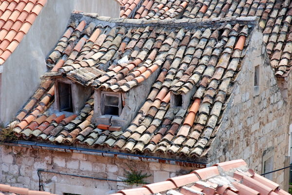 Old city Dubrovnik rooftop