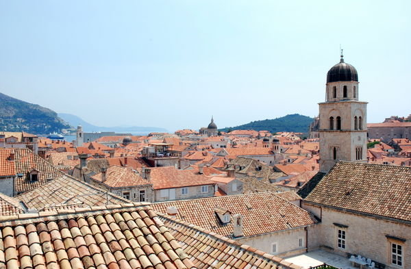 Dubrovnik's rooftops