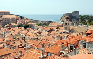 Dubrovnik's rooftops