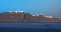 Leaving Santorini at sunset