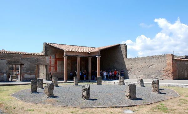Pompeii - near the Macellum