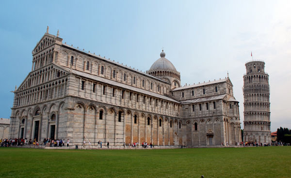 Cathedral of Pisa and the tower