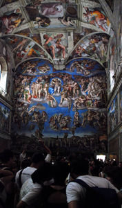 Inside the Sistine Chapel