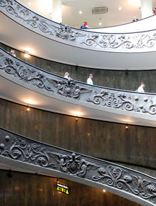 Vatican Museum - Staircase out