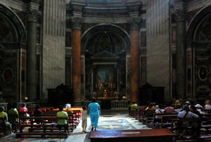 A Side Chapel inside St. Peter's