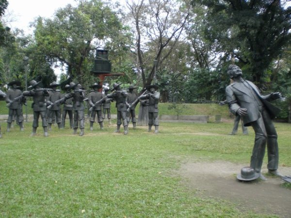 The Execution site of Dr Rizal