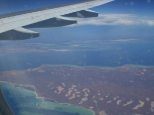 Shark Bay from the plane