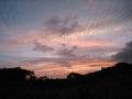 Sunset leaving Baixas