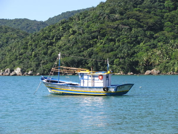 Fishing boat in harbour