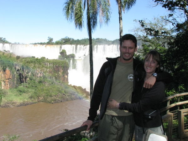 Both of us at Iguazu