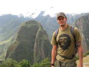 Dale on Machu Picchu