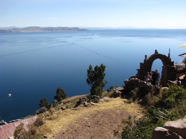 View from Taquile island