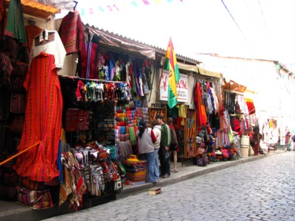 Market near our hostel