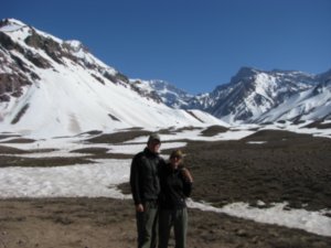 Us at the beginning of the trek