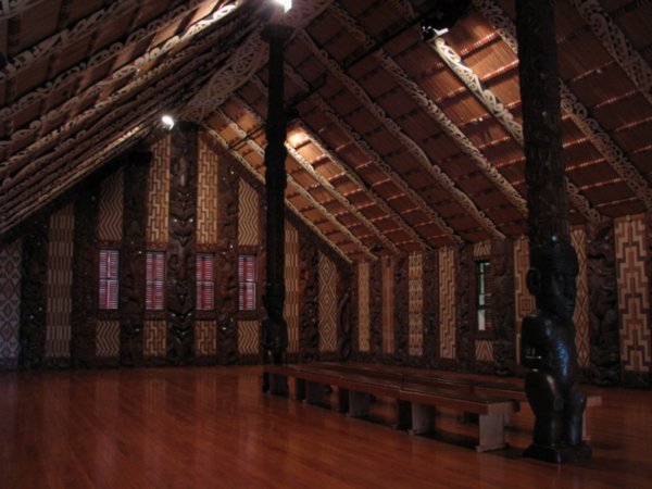 Inside the Treaty House at Waitangi