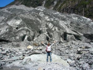 Sophie and Franz Josef Glacier