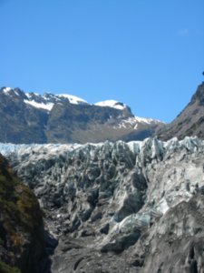 Mountains and Fox Glacier