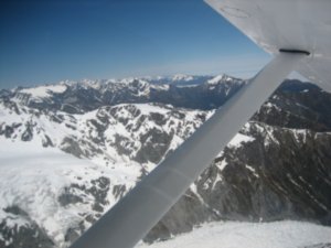 Southern Alps from the plane