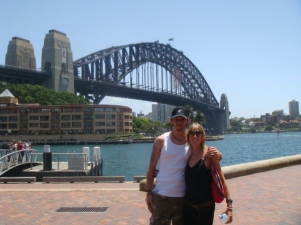Us and the Harbour Bridge